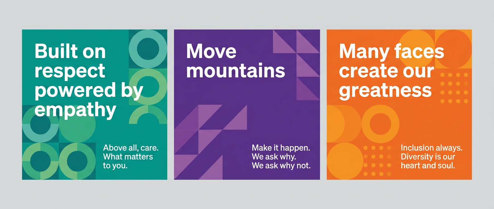 Our values